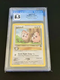 Igglybuff 36/53 Wotc Black Star Promo Regular Pokemon TCG CGC 8.5 - Image 1