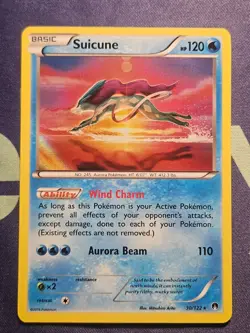 Suicune 30/122 - Pokemon Breakpoint Holo - Image 1