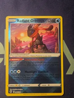 Radiant Greninja 046/189 - Pokemon Astral Radiance (Near Mint) - Image 1