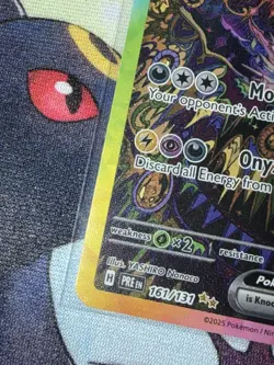 Pokemon TCG Umbreon EX 161/131 Prismatic Evolutions PSA 10 Worthy - Image 5