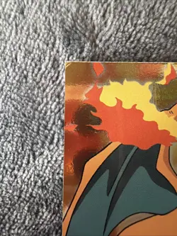 Pokemon TCG Holo Vintage Charizard 1999 Topps Blue Label - Image 2