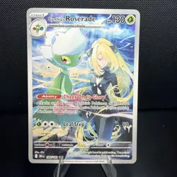 Pokemon TCG Cynthia's Roserade 184/182 - Image 1