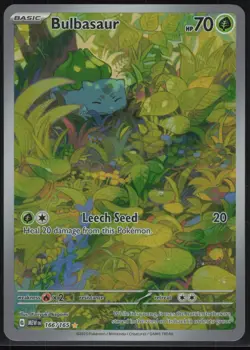 Bulbasaur Pokemon TCG SV: Scarlet & Violet 151 166/165 NM - Image 1