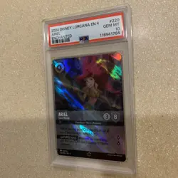 Ariel Sonic Warrior Enchanted 220/204 Lorcana PSA 10 - Image 1