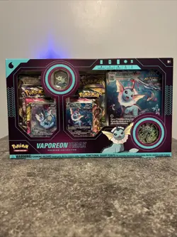 Pokemon Vaporeon VMAX Premium Collection Box Brand New Sealed - Image 1
