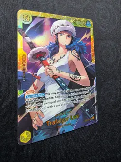 One Piece TCG Trafalgar Law EB03-062 SEC Heroines Edition NM English - Image 2