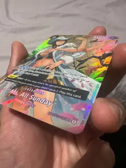 One Piece TCG - Ms. All Sunday SP Special Rare OP04-064 Wings of The Captain NM - Image 3