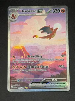 Pokemon TCG: Charizard ex 199/165 - SV Scarlet & Violet 151 SIR - MP - Image 3