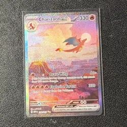 Pokemon TCG SV Scarlet & Violet 151 Charizard ex SIR FA Holo #199/165 EN - Image 1