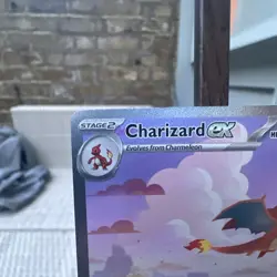Pokemon TCG Scarlet & Violet 151 Charizard ex 199/165 Holo Full Art SIR EN 330HP - Image 2