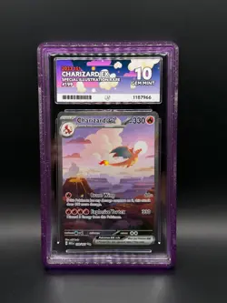 Pokemon TCG Charizard EX 199/165 Sir 151 Scarlet & Violet ACE 10 GEM MINT💎 - Image 1