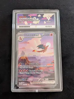 Pokemon TCG Charizard EX 199/165 Scarlet & Violet 151 Ace 9 SIR - Image 1