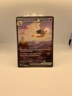 Pokemon TCG Charizard ex 199/165 Scarlet & Violet 151 SIR - Image 1