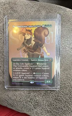 The Unbeatable Squirrel Girl (Borderless) Marvel Super Heroes Foil - Image 1