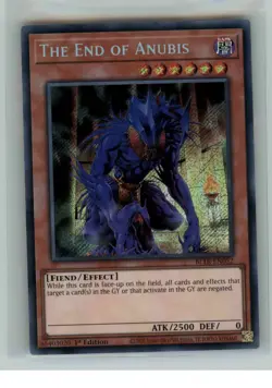 The End of Anubis BLTR-EN052 Secret Rare Yu-Gi-Oh - Image 1
