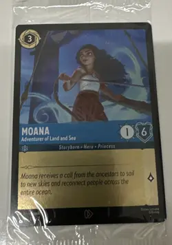 Disney Lorcana Promo Card Moana 2 Adventurers on Land and Sea 26/P2 Sealed x10 - Image 2