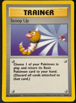 Scoop Up Rare Base Set 078/102 MP - Image 1