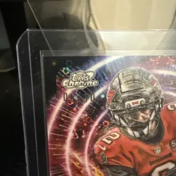 2025 Topps Cosmic Chrome emeka egbuka /10 Supernova SP #SPN-8 Rookie RC - Image 3