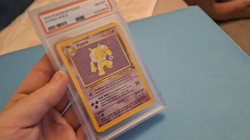 1999 Pokemon Hypno 8/62 Holo Fossil WOTC PSA 8 NM Graded Card Unlimited - Image 2