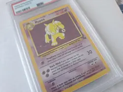 1999 Pokemon Hypno 8/62 Holo Fossil WOTC PSA 8 NM Graded Card Unlimited - Image 5