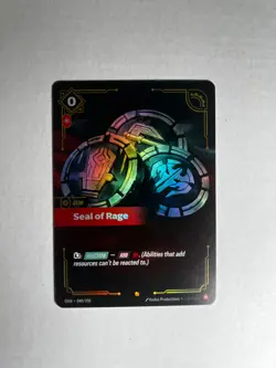 Seal of Rage Foil Epic Origins 040/298 NM - Image 1