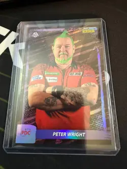 Peter Wright Panini PDC World Championships 2025 1st Edition Darts Card 068/180 - Image 1