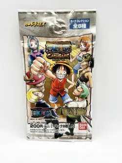 2002 One Piece Card Game Jump Festa Edition Pack - Sealed Bandai Carddass EX - Image 1