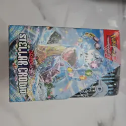 Pokemon Scarlet & Violet Stellar Crown Half Booster - 18 Packs Factory Sealed - Image 3