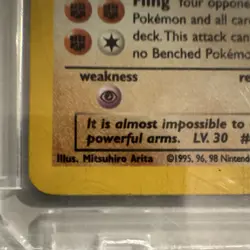 Pokemon TCG Team Rocket Dark Machamp 10/82 Holo Rare 70 HP English - Image 5
