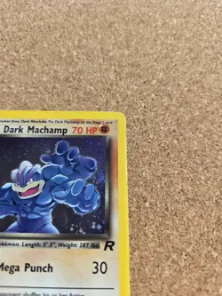 Pokemon TCG | Dark Machamp 10/82 | Holo Rare | WOTC Team Rocket Set - Image 4