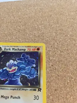 Pokemon TCG | Dark Machamp 10/82 | Holo Rare | WOTC Team Rocket Set - Image 4