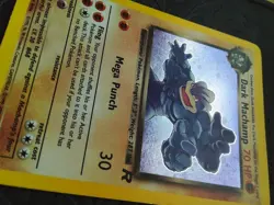Dark Machamp Pokemon TCG Team Rocket Set #10/82 Holo Rare WOTC Vintage MINT 1999 - Image 2