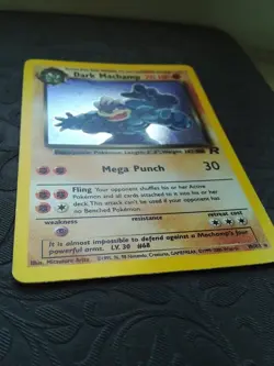 Dark Machamp Pokemon TCG Team Rocket Set #10/82 Holo Rare WOTC Vintage MINT 1999 - Image 5