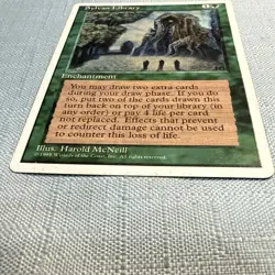 MTG 4th edition, Sylvan Library. 1995 Vintage Magic! MP+ - Image 3