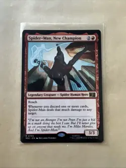 MTG Spider-Man, New Champion MSC 0705 R NM Regular - Image 2