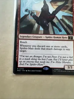 MTG Spider-Man, New Champion MSC 0705 R NM Regular - Image 3