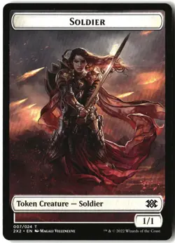 MTG Egg // Soldier Double-Sided Token [2X2 - 16 // 7] LP - Image 2