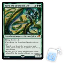 KURA, THE BOUNDLESS SKY Kamigawa: Neon Dynasty NEO Magic MTG MINT CARD - Image 1