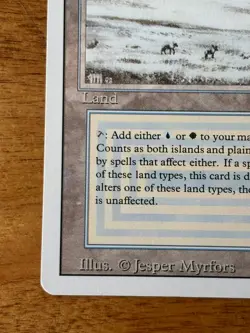 MTG Revised Tundra Magic the Gathering Revised Edition - Image 5