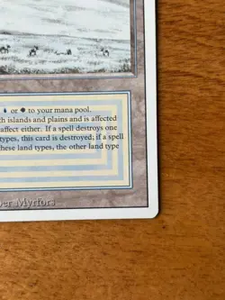 MTG Revised Tundra Magic the Gathering Revised Edition - Image 4