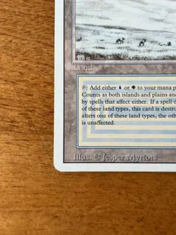 MTG Revised Tundra Magic the Gathering Revised Edition - Image 5