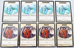 MTG Angel + Pentavite Tokens (x8) Scourge / Mirrodin Player Rewards, 2004, Magic - Image 2