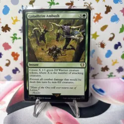 Galadhrim Ambush 38 Commander: The Lord of the Rings: Magic: The Gathering NM - Image 1