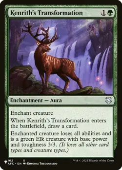 Kenrith's Transformation - The List Light Play, English Magic the Gathering MTG - Image 1