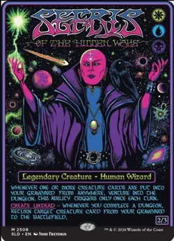 Secret Lair x Dungeons and Dragons: Black Lights & Dark Dungeons NONFOIL IN HAND - Image 5