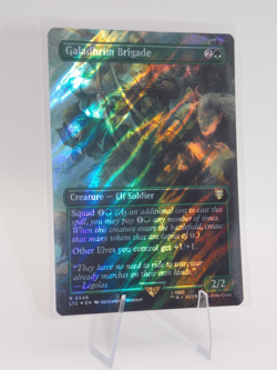 Galadhrim Brigade (Borderless) (Surge Foil) MTG LTC - Image 1