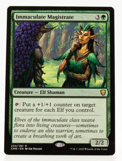 Immaculate Magistrate Commander Legends 234/361 Rare MTG LP - Image 1