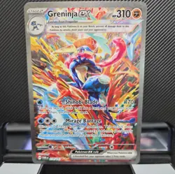 2024 POKEMON GRENINJA EX TWILIGHT MASQUERADE SPECIAL ILLUSTRATION 214/167 MINT - Image 1
