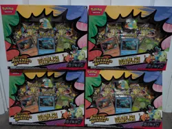 Pokemon TCG x4 Ascended Heroes First Partners Deluxe Pin Collection | Sealed | - Image 1