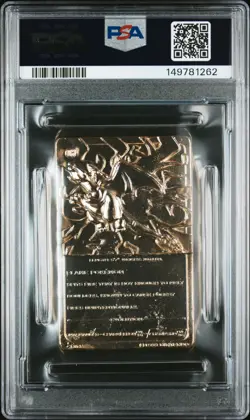 1999 BURGER KING POKEMON GOLD CARDS CHARIZARD PSA 8 - Image 2